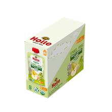 Load image into Gallery viewer, Holle Baby Food Pouches - Organic Fruit &amp; Veggie Puree - Fennel Frog
