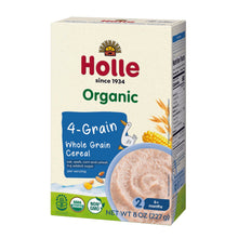 Load image into Gallery viewer, Organic Wholegrain 4-Grain Cereal - 6 Pack
