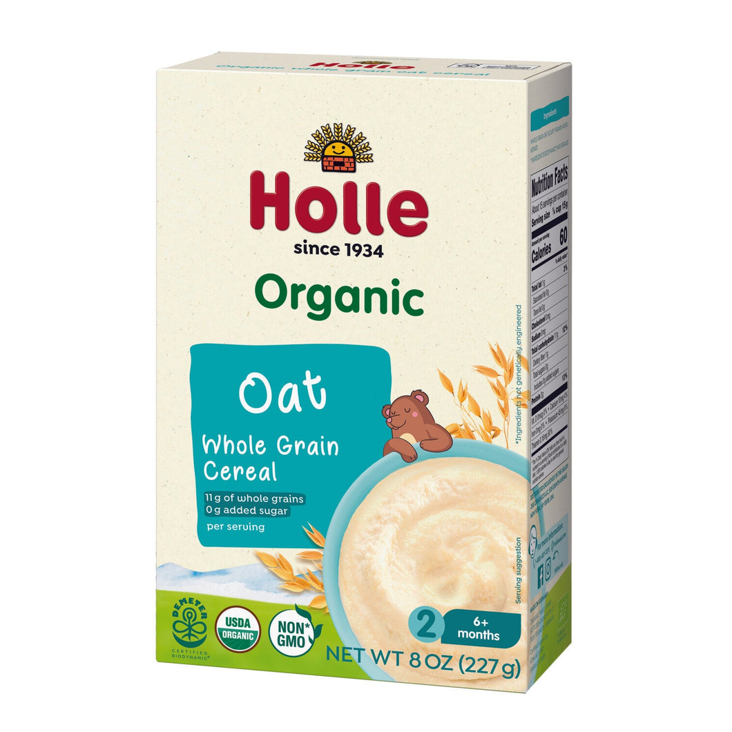 Organic Wholegrain Oat Cereal - 6 Pack